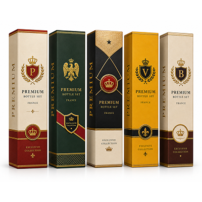 5 Premium Bottles - 5×750ml